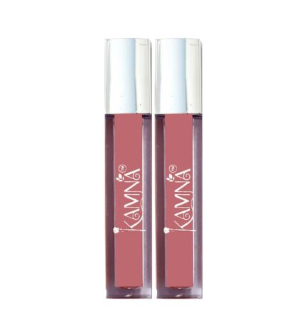 Kamna Cosmetics Liquid Lipstick – Reddish Brown Shade (Pack of 2)