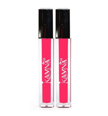 Kamna Cosmetics Liquid Lipstick – Pink Shade (Pack of 2)